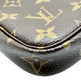 ルイ・ヴィトン LOUIS VUITTON ミニポシェット・アクセソワール M58009 ブラウン モノグラムキャンバス レディース ポーチ