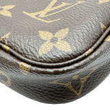 ルイ・ヴィトン LOUIS VUITTON ミニポシェット・アクセソワール M58009 ブラウン モノグラムキャンバス レディース ポーチ