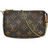ルイ・ヴィトン LOUIS VUITTON ミニポシェット・アクセソワール M58009 ブラウン モノグラム・キャンバス レディース ショルダーバッグ