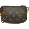 ルイ・ヴィトン LOUIS VUITTON ミニポシェット・アクセソワール M58009 ブラウン モノグラム・キャンバス レディース ショルダーバッグ
