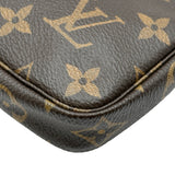 ルイ・ヴィトン LOUIS VUITTON ミニポシェット・アクセソワール M58009 ブラウン モノグラム・キャンバス レディース ショルダーバッグ