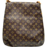 ルイ・ヴィトン LOUIS VUITTON ミュゼット M51256 ブラウン モノグラムキャンバス レディース ショルダーバッグ