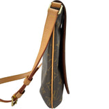 ルイ・ヴィトン LOUIS VUITTON ミュゼット・サルサ ショート M51258 ブラウン モノグラム・キャンバス レディース ショルダーバッグ