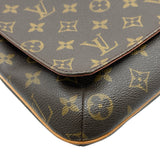 ルイ・ヴィトン LOUIS VUITTON ミュゼット・サルサ ショート M51258 ブラウン モノグラム・キャンバス レディース ショルダーバッグ