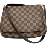 ルイ・ヴィトン LOUIS VUITTON ミュゼット・タンゴ ロング N51301 ブラウン ダミエ レディース ショルダーバッグ