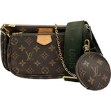 ルイ・ヴィトン LOUIS VUITTON ミュルティ・ポシェット・アクセソワール M44813 ブラウン モノグラムキャンバス レディース ショルダーバッグ