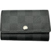 ルイ・ヴィトン LOUIS VUITTON ミュルティクレ6 N62662 ブラック ダミエ/グラフィット ユニセックス キーケース