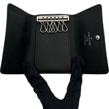 ルイ・ヴィトン LOUIS VUITTON ミュルティクレ6 M82603 ブラック モノグラム/エクリプス レディース キーケース
