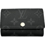 ルイ・ヴィトン LOUIS VUITTON ミュルティクレ6 M82603 ブラック モノグラム/エクリプス レディース キーケース