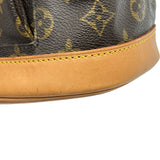 ルイ・ヴィトン LOUIS VUITTON モンスリMM M51136 ブラウン モノグラムキャンバス レディース リュック・デイパック