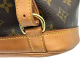 ルイ・ヴィトン LOUIS VUITTON モンスリMM M51136 ブラウン モノグラムキャンバス レディース リュック・デイパック