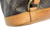 ルイ・ヴィトン LOUIS VUITTON モンスリMM M51136 ブラウン モノグラムキャンバス レディース リュック・デイパック
