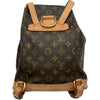 ルイ・ヴィトン LOUIS VUITTON モンスリMM M51136 ブラウン モノグラム・キャンバス レディース リュック・デイパック