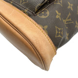 ルイ・ヴィトン LOUIS VUITTON モンスリMM M51136 ブラウン モノグラム・キャンバス レディース リュック・デイパック