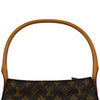 ルイ・ヴィトン LOUIS VUITTON ルーピングMM M51146 ブラウン モノグラム・キャンバス レディース ハンドバッグ