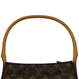 ルイ・ヴィトン LOUIS VUITTON ルーピングMM M51146 ブラウン モノグラム・キャンバス レディース ハンドバッグ