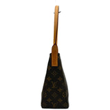 ルイ・ヴィトン LOUIS VUITTON ルーピングMM M51146 ブラウン モノグラム・キャンバス レディース ハンドバッグ