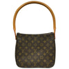 ルイ・ヴィトン LOUIS VUITTON ルーピングMM M51146 ブラウン モノグラムキャンバス レディース ショルダーバッグ