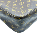 ルイ・ヴィトン LOUIS VUITTON ルーピングMM M51146 ブラウン モノグラムキャンバス レディース ショルダーバッグ