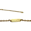 ヴァンクリーフ＆アーペル Van Cleef & Arpels ヴィンテージアルハンブラネックレス ゴールド Au750 カーネリアン ジュエリー