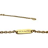ヴァンクリーフ＆アーペル Van Cleef & Arpels ヴィンテージアルハンブラネックレス ゴールド Au750 カーネリアン ジュエリー