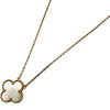 ヴァンクリーフ＆アーペル Van Cleef & Arpels ヴィンテージアルハンブラネックレス ゴールド Au750 マザーオブパール ジュエリー