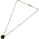 ヴァンクリーフ＆アーペル Van Cleef & Arpels ヴィンテージアルハンブラネックレス ゴールド Au750 オニキス ジュエリー