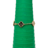 ヴァンクリーフ＆アーペル Van Cleef & Arpels ヴィンテージアルハンブラブレス5P ピンクゴールド Au750 ダイヤモンド マザーオブパール ジュエリー