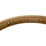 カルティエ Cartier ラブブレス4Pダイヤ ピンクゴールド 750 ダイヤモンド ジュエリー
