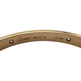 カルティエ Cartier ラブブレス4Pダイヤ ゴールド 750 ダイヤモンド ジュエリー