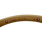 カルティエ Cartier ラブブレス4Pダイヤ ピンクゴールド 750 ダイヤモンド ジュエリー