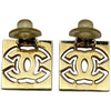 シャネル CHANEL ココマークスクエアイヤリング ゴールド メッキ アクセサリー