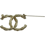 シャネル CHANEL ココマークブローチ ゴールド メタル アクセサリー