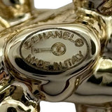 シャネル CHANEL ココマークブローチ ゴールド メタル アクセサリー