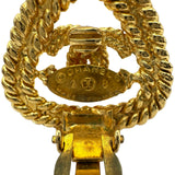 シャネル CHANEL トライアングルイヤリング ゴールド メタル アクセサリー