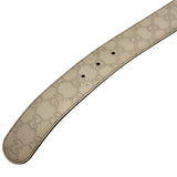 グッチ GUCCI インターロッキングベルト 90cm 214351 ベージュ グッチシマレザー ユニセックス ベルト