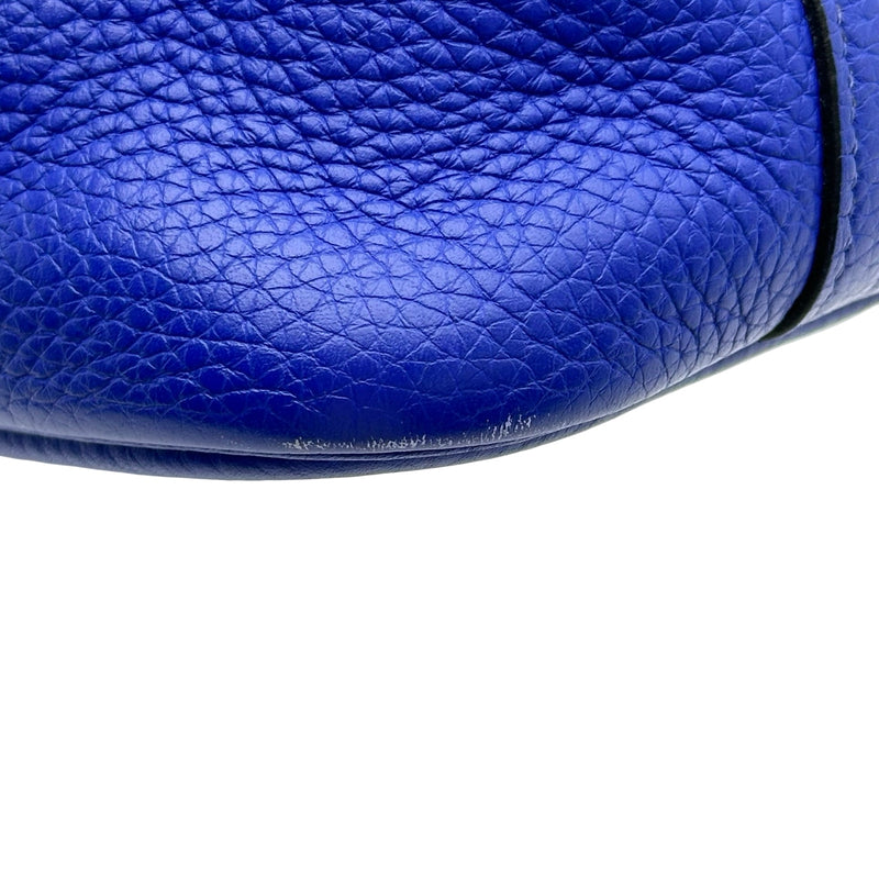 エルメス HERMES ボリード31 A刻印 ブルーエレクトリック シルバー金具