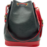 ルイ・ヴィトン LOUIS VUITTON ノエ M44017 ノワール/カスティリアンレッド エピ レディース ショルダーバッグ