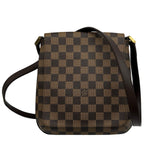 ルイ・ヴィトン LOUIS VUITTON ミュゼット・サルサ ロング N51300 ブラウン ダミエ レディース ショルダーバッグ