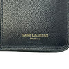 サンローラン SAINT LAURENT コンパクトウォレット 403723 ブラック キャビアスキン レディース 二つ折り財布