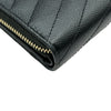 サンローラン SAINT LAURENT コンパクトウォレット 403723 ブラック キャビアスキン レディース 二つ折り財布