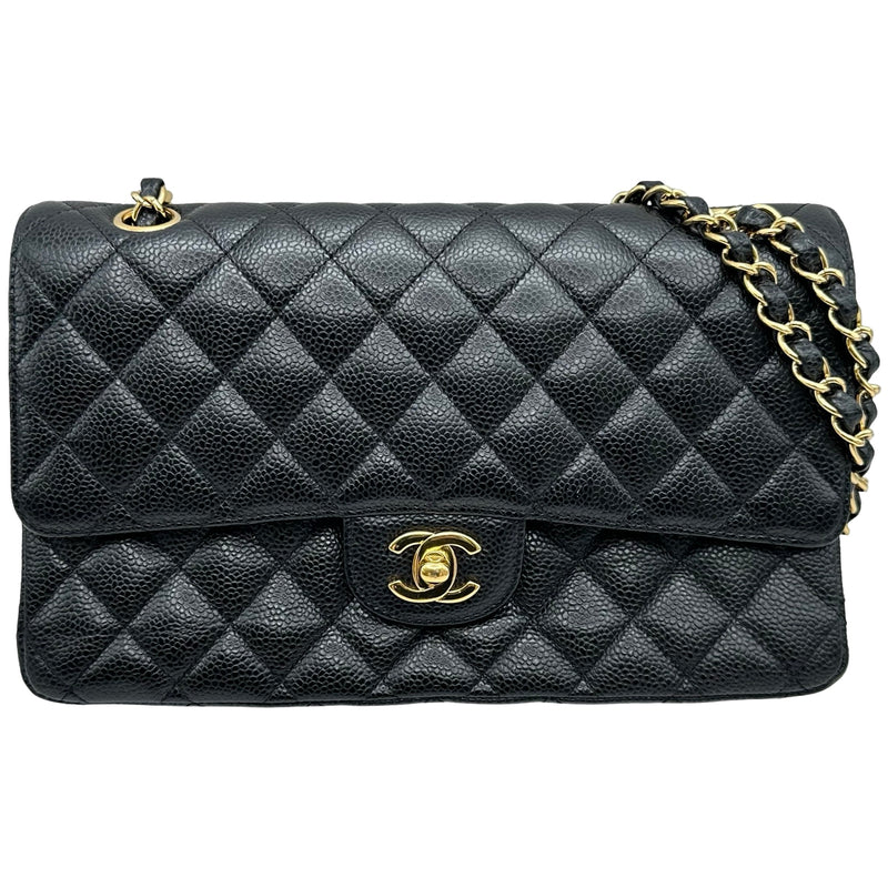 シャネル CHANEL マトラッセ25 A01112 27番台 ブラック ゴールド金具