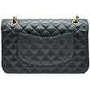 シャネル CHANEL マトラッセ25 A01112 27番台 ブラック ゴールド金具 キャビアスキン レディース ショルダーバッグ