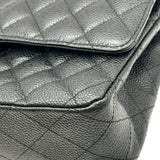 シャネル CHANEL マトラッセ25 A01112 27番台 ブラック ゴールド金具 キャビアスキン レディース ショルダーバッグ