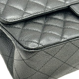 シャネル CHANEL マトラッセ25 A01112 27番台 ブラック ゴールド金具 キャビアスキン レディース ショルダーバッグ