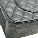シャネル CHANEL マトラッセ25 A01112 27番台 ブラック ゴールド金具 キャビアスキン レディース ショルダーバッグ