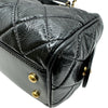 シャネル CHANEL マトラッセラージボーリングバッグ AS5579 ブラック ゴールド金具 パテント レディース ショルダーバッグ