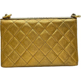 シャネル CHANEL トレンディCC2.55チェーンショルダー 7番台 ゴールド ゴールド金具 カーフスキン レディース ショルダーバッグ