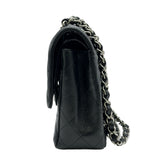 シャネル CHANEL マトラッセ25 A01112 28番台 ブラック シルバー金具 キャビアスキン レディース ショルダーバッグ