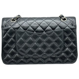 シャネル CHANEL マトラッセ25 A01112 28番台 ブラック シルバー金具 キャビアスキン レディース ショルダーバッグ